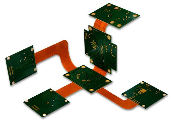 Quality 8 Layer Rigid Flex PCB / Multilayer PCB Board Design Customized for sale