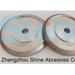 China B151 8'' Electroplated Cbn Grinding Wheels For WM7/39.5 Profile Wood Band Saw Blades on sale
