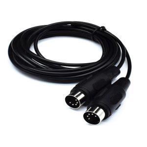 Nickel Plated Plating 5 Pin DIN Cable MIDI Connector Interface For Guitar Piano