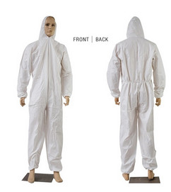 Wholesale CE / ISO Disposable Protective Coverall For Asbestos Construction Industry from china suppliers