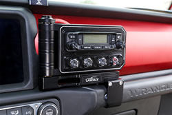 Jeep Wrangler Switch Panel with Aluminum Alloy Bracket and Adjustable Angle