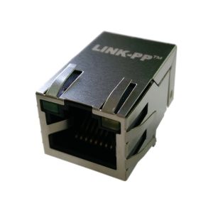 LPJG17332AWNL Cross SI-51005-FB RJ45 Modular Jack 10/100Base-TX Magnetic