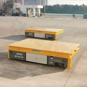 Wholesale Customized 25T Trackless Transfer Trolley Industrial Handling Plan Transfer Cart from china suppliers