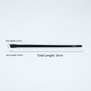 Super Think Private Label Eyebrow Brush Thin Makeup Angled Brush Eyebrow multi