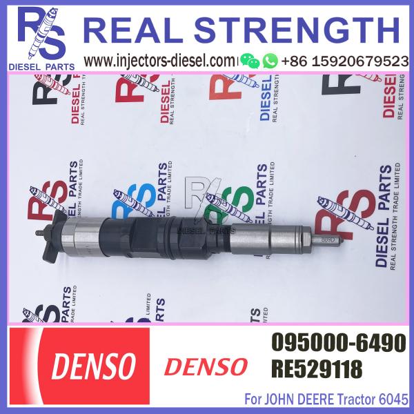 Diesel engine spare parts common rail fuel inyector nozzle 095000-6490 tractor fuel injector DZ100217