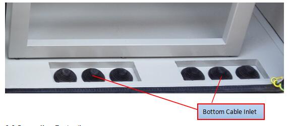 3 Compartments Outdoor Integrated Base Station Cabinet For Installation Equipment And Battery
