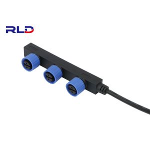 Wholesale PA66 2 Pin Waterproof Connector Plug , Automotive T Shape Waterproof DC Plug from china suppliers