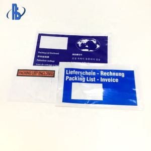 PE Plastic Self Adhesive Bags Recyclable With Excellent Moisture Barrier