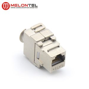 Metal Cat6 Rj45 Keystone Jack MT 5202 , FTP Keystone Modular Jack For Face Plate