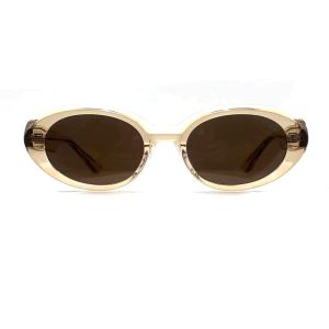 Acetate Frame Sunglasses Fashionable Oval Eye Shape and Classic Frame Style