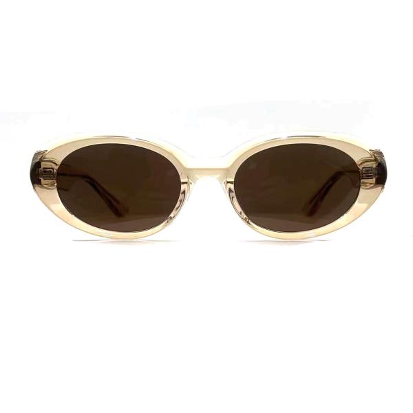 Acetate Frame Sunglasses Fashionable Oval Eye Shape and Classic Frame Style