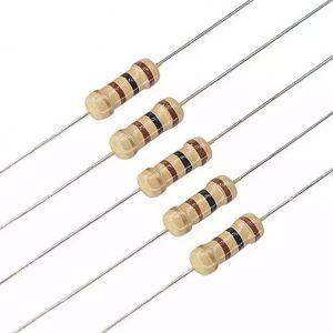 1% 5% Tolerance 1/4W 330 Ohm Carbon Film Resistors For Led Light