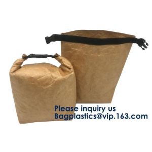 Durable Tyvek Lunch Bag, DUPONT PAPER, Foldable Insulated, Fibers Innovation Bag