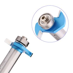 Lamboss "T" Type Bit With Bearing For Woodworking Two Flush Cutting Router Bit