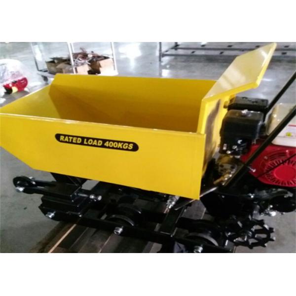 Construction Mini Dumper Hire Powered Mechanical Wheelbarrow 400kg Capacity