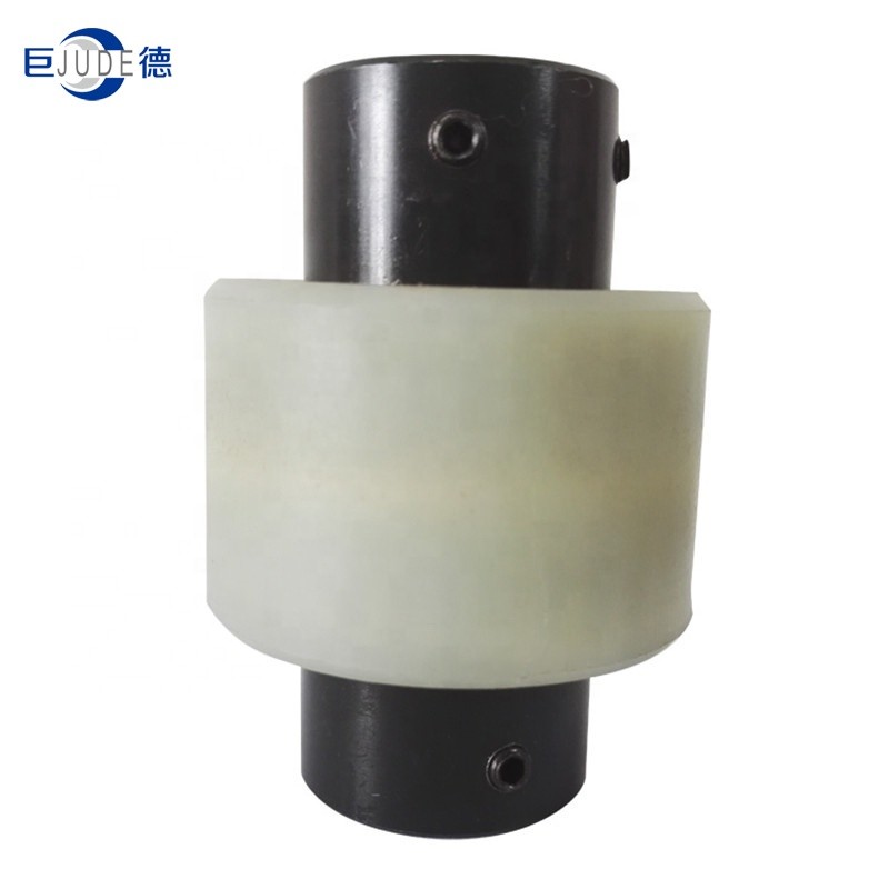Mechanical Precision Curved Tooth Flexible Gear Coupling Nylon Sleeve Hard