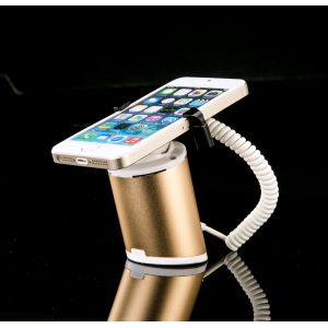 COMER smartphone security alarm stand with charging and locking