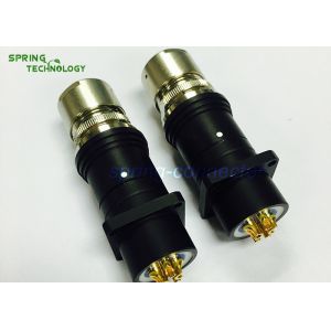 Low Voltage Waterproof Circular Connectors MFN 1031F External Screw Fixing Front