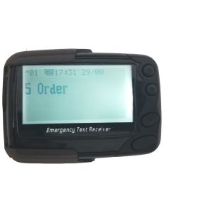 wireless remote control beeper pager with vibration and light