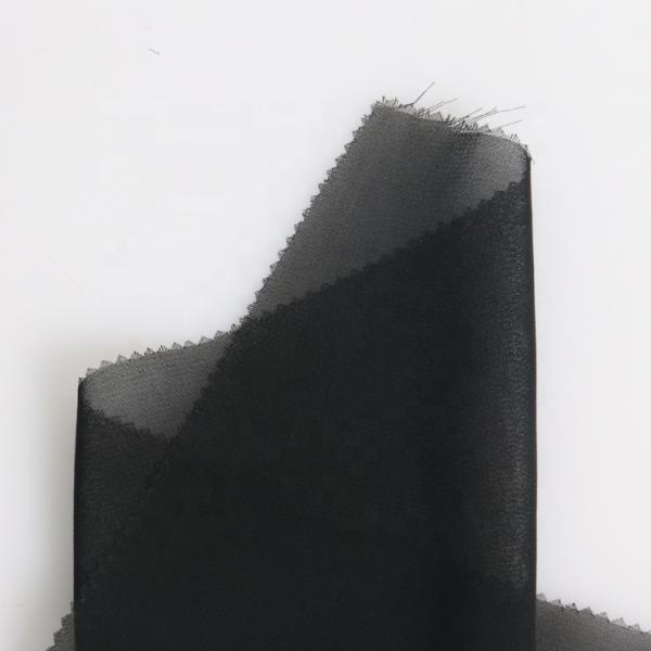 Recycled chiffon fabric soft and drape suitable polyester fabric for ladies skirts