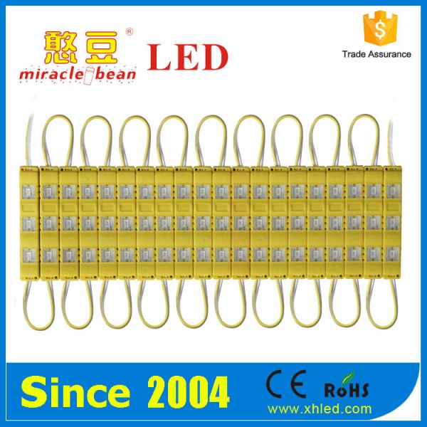 IP65 Waterproof LED Module DC12V 24V Tri-Color Energy Efficient Signage Light