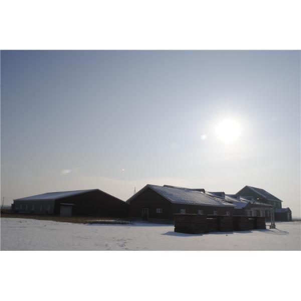 Prefabricated Steel Structure Beer Processing Plant Warehouse