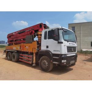 SYG5280THB 380C-10(SZ-IS) Used SANY Putzmeister Concrete Pump 38M