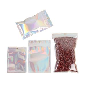 Biodegradable Holographic ziplockk Pouches