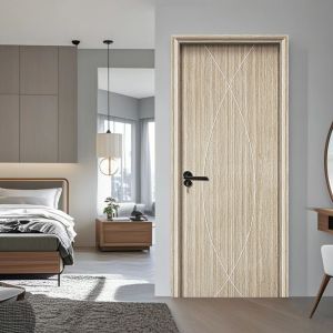 Wholesale Wood Plastic Composite WPC Hollow Interior Door Weather Resistant Low-Maintenance from china suppliers