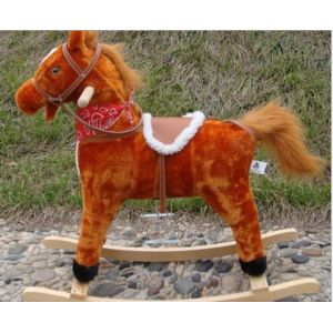 Wholesale Rocking Horse With Sound And Moving Mouth and Tail And Led Light Small Medium Large from china suppliers