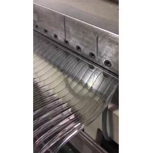 Hollow Profile Plastic Extrusion Line , Polyethylene Extrusion Machine PC PP PE