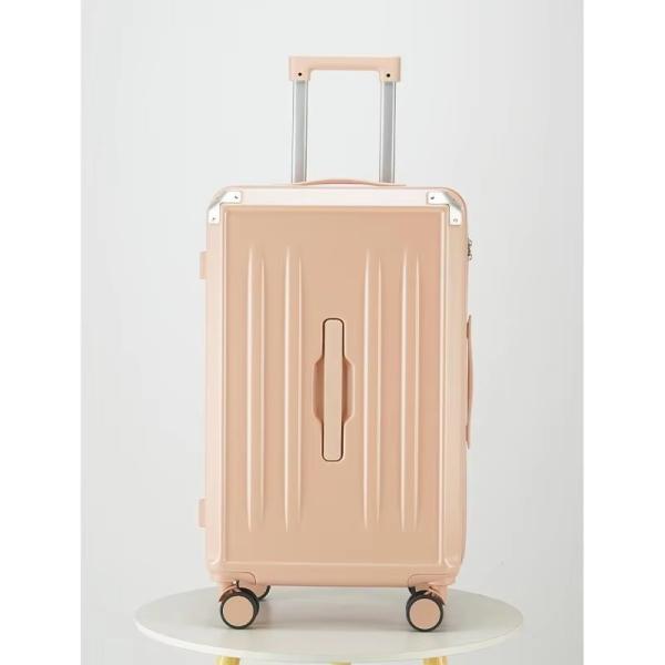 Lightweight Unisex 20-Inch Aluminum ABS Trolley Case with Multi-Function