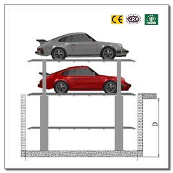 Cheap and High Quality Pit Design Basement Car Stack Parking System Pit Parking