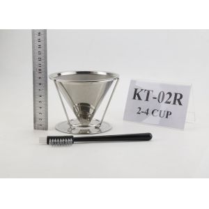 Lightweight Reusable Coffee Maker Gift Set With Stainless Coffee Filter And