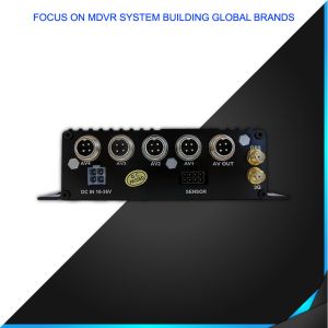 4G Wifi 4 Channels 720p AHD Digital Vehicle Mobile DVR With MAX 128GB Storage