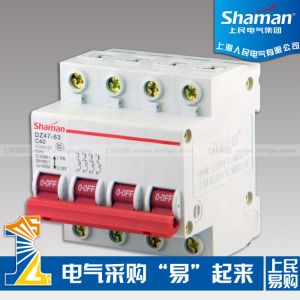 High quality good price DZ47-63-4P-40A Mini circuit breaker,murray circuit