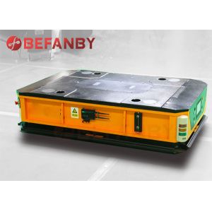 10 Ton Agv Trolley Automated Guided Vehicles With PLC Screen