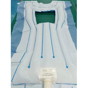 Disposable Patient Air Warming Blanket With Surgical Access Full Body Nonwoven