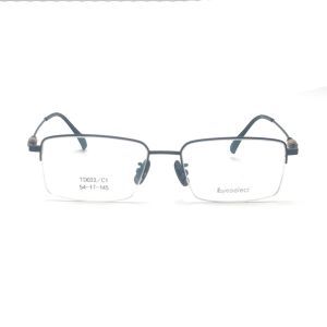 Wholesale TD033 Rectangle eye shape titanium frame engineered with precision from china suppliers