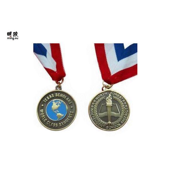 Quality Army Medallion Custom Award Medals Iron Material With Colr Fill for sale