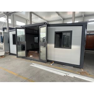 Windproof Steel Frame Prefabricated Module House Direct Supply 40 Foot