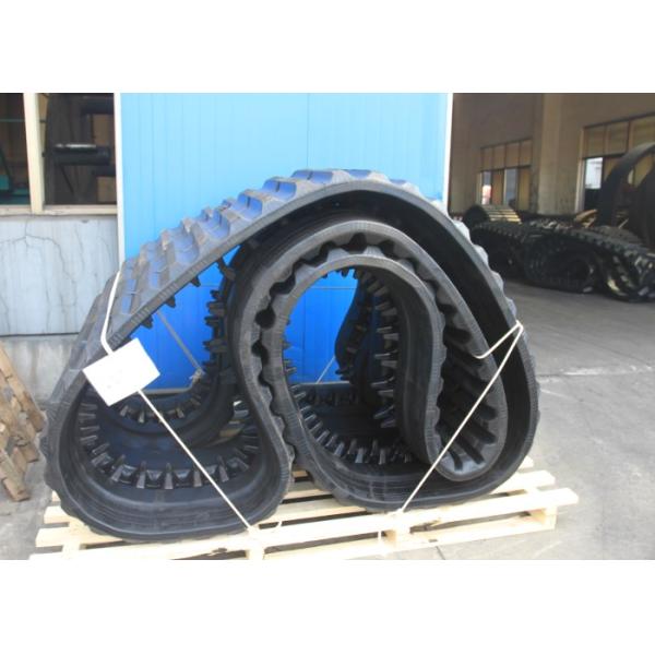 Mitsubishi Ld700 Large Dumper Rubber Tracks 1114.62kg Less Round Damage