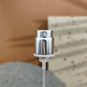 China Crimpless Snap On Perfume Cosmetic Spray Pump 13mm 15mm With Invisible Tube on sale