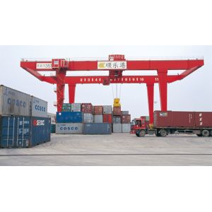 Wholesale Customized Container Gantry Crane 40 Ton RMG Rail Mounted Quay Crane from china suppliers