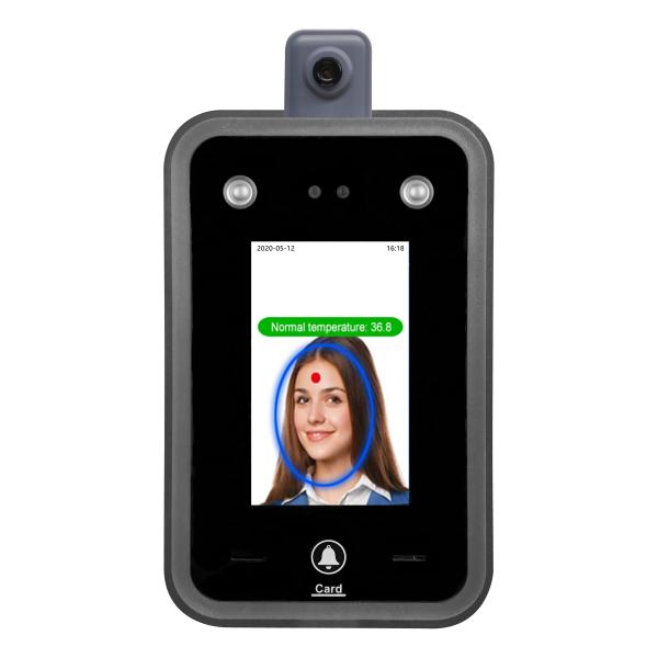 Quality 3D AI Face Recognition Temperature Detector Access Control System for sale
