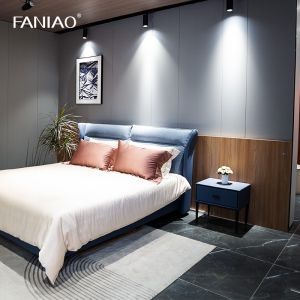 Customized Modern Wardrobe with Vanity Table Glass Door