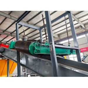 Automatic Single Shaft Plastic Shredder Crusher Combination Machine for