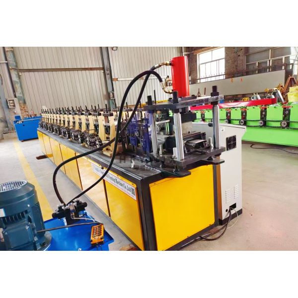 Heavy Duty Stable Performance Roller Shutter Door Roll Forming Machine 6m/Min