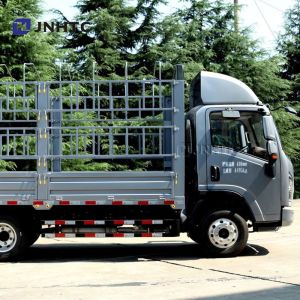 Shacman E9 Lorry Fence Cargo Truck 4x2 6 Wheeler 3ton 5tons Good Price