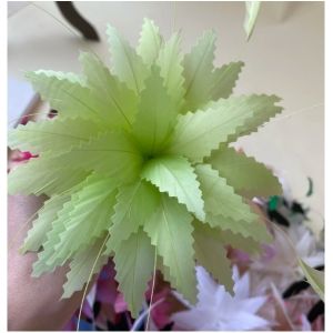 15x15 Cm Flower Feather Mounts Stripped Goose Feather With Wire Accessory